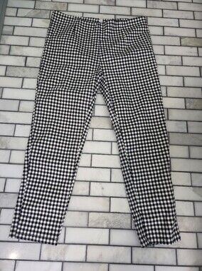 L&B Black and White Gingham Pants